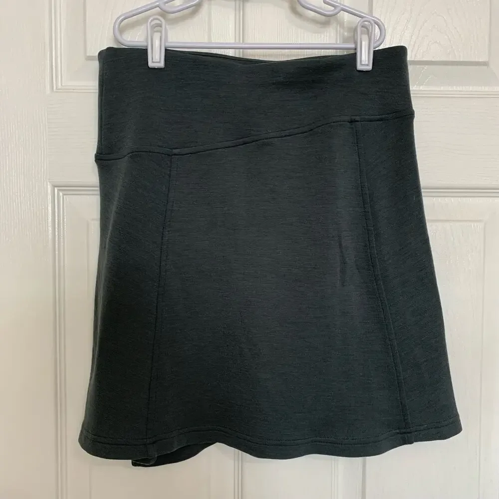 Smartwool Gray Merino Wool Blend Side Slit Pencil Skirt XS - Picture 5 of 9